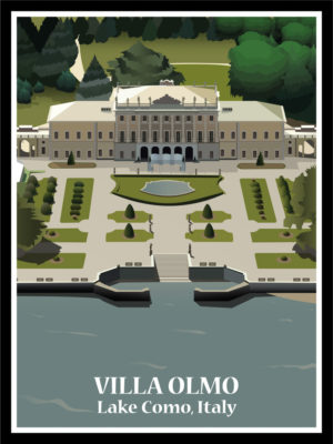 Villa Olmo Como poster
